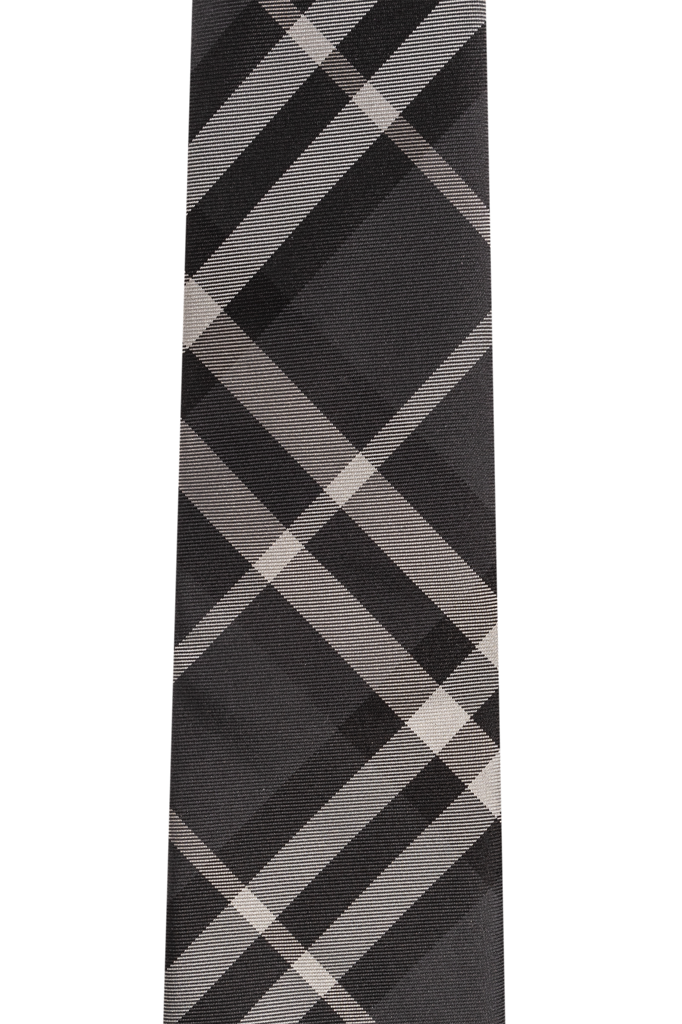 Black and white burberry sales tie